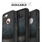 Black Unfocused Glowing Shimmer - Skin Kit for the iPhone OtterBox Cases