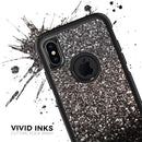 Black Unfocused Sparkle - Skin Kit for the iPhone OtterBox Cases