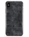 Black Watercolor Cross Hatch - iPhone X Clipit Case