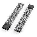 Black Watercolor Triangle Pattern - Premium Decal Protective Skin-Wrap Sticker compatible with the Juul Labs vaping device