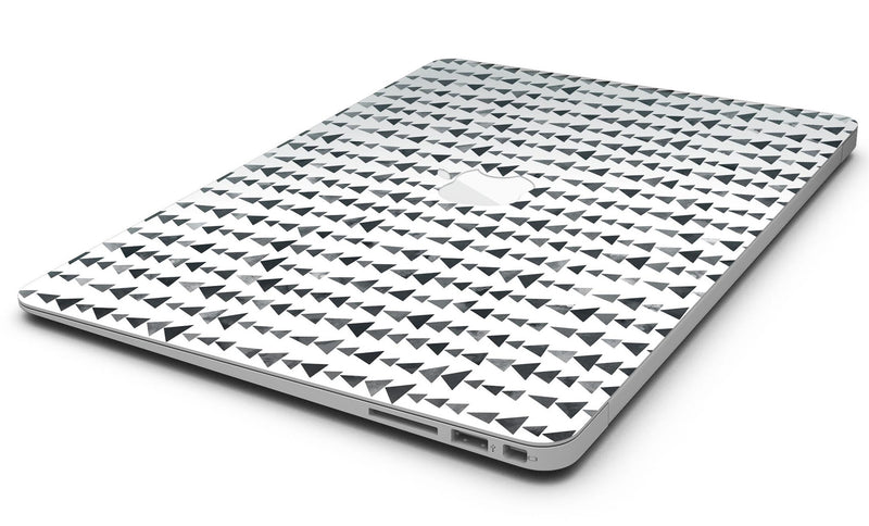 Black Watercolor Triangle Pattern V2 - MacBook Air Skin Kit