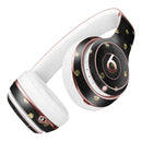Black Watercolor and Gold Glimmer Polka Dots Full-Body Skin Kit for the Beats by Dre Solo 3 Wireless Headphones