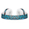 Black and Blue Damask Watercolor Pattern Full-Body Skin Kit for the Beats by Dre Solo 3 Wireless Headphones