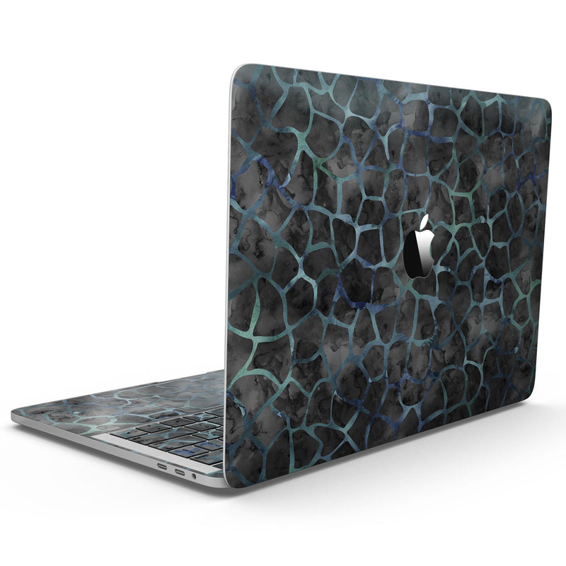 MacBook Pro with Touch Bar Skin Kit - Black_and_Blue_Watercolor_Giraffe_Pattern-MacBook_13_Touch_V9.jpg?