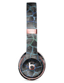 Black and Blue Watercolor Giraffe Pattern Full-Body Skin Kit for the Beats by Dre Solo 3 Wireless Headphones