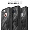 Black and Chalky White Marble - Skin Kit for the iPhone OtterBox Cases