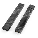Black and Chalky White Marble - Premium Decal Protective Skin-Wrap Sticker compatible with the Juul Labs vaping device