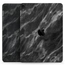 Black and Chalky White Marble - Full Body Skin Decal for the Apple iPad Pro 12.9", 11", 10.5", 9.7", Air or Mini (All Models Available)