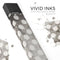 Black and Concrete Surface Polka Dots - Premium Decal Protective Skin-Wrap Sticker compatible with the Juul Labs vaping device