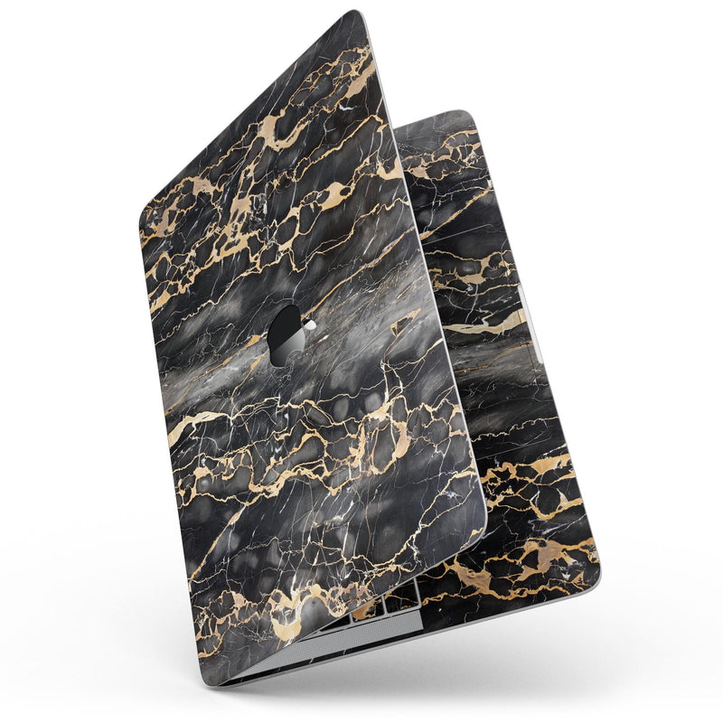 MacBook Pro with Touch Bar Skin Kit - Black_and_Gold_Marble_Surface-MacBook_13_Touch_V7.jpg?