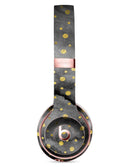 Black and Gold Watercolor Polka Dots Full-Body Skin Kit for the Beats by Dre Solo 3 Wireless Headphones