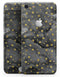 Black and Gold Watercolor Polka Dots - Skin-kit for the iPhone 8 or 8 Plus