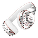 Black and Gray Fade Polka Dots Full-Body Skin Kit for the Beats by Dre Solo 3 Wireless Headphones