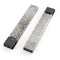 Black and Gray Floral Cross Pattern - Premium Decal Protective Skin-Wrap Sticker compatible with the Juul Labs vaping device