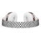 Black and Gray Watercolor Chevron Full-Body Skin Kit for the Beats by Dre Solo 3 Wireless Headphones