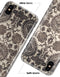 Black and Neutral Decadence Pattern - iPhone X Clipit Case