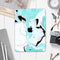 Black and Teal Textured Marble - Full Body Skin Decal for the Apple iPad Pro 12.9", 11", 10.5", 9.7", Air or Mini (All Models Available)