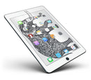 Black and White Aztec Ethnic Elephant - iPad Pro 97 - View 4.jpg