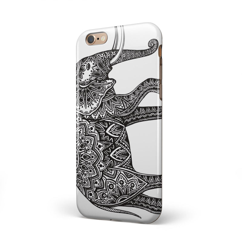 Black_and_White_Aztec_Ethnic_Elephant_-_iPhone_6s_-_Gold_-_Clear_Rubber_-_Hybrid_Case_-_Shopify_-_V1.jpg?