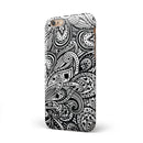 Black_and_White_Aztec_Paisley_-_iPhone_6s_-_Gold_-_Clear_Rubber_-_Hybrid_Case_-_Shopify_-_V1.jpg?