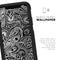 Black and White Aztec Paisley - Skin Kit for the iPhone OtterBox Cases