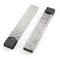 Black and White Floral Chess Pattern - Premium Decal Protective Skin-Wrap Sticker compatible with the Juul Labs vaping device