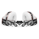 Black and White Geometric Floral Full-Body Skin Kit for the Beats by Dre Solo 3 Wireless Headphones