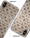 Black and White Grunge Bubble Morrocan Pattern - iPhone X Clipit Case
