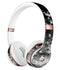 Black and White Grungy Marble Surface Full-Body Skin Kit for the Beats by Dre Solo 3 Wireless Headphones