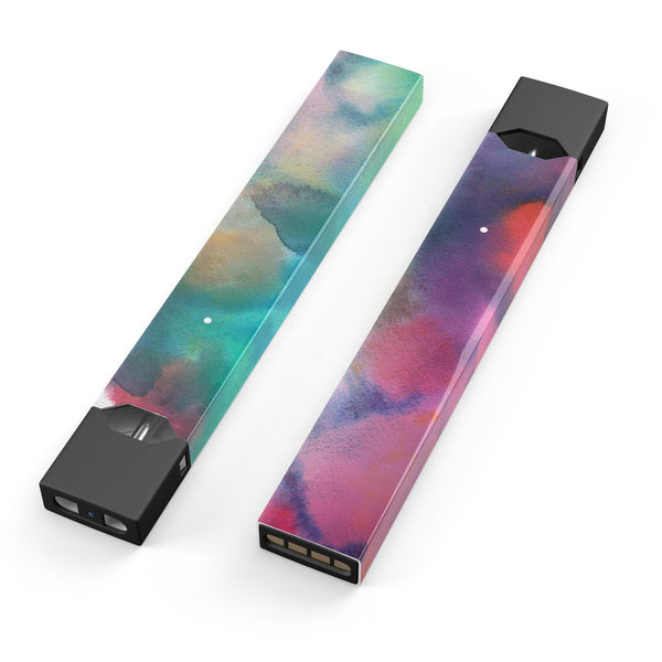 Blotted 534 Absorbed Watercolor Texture - Premium Decal Protective Skin-Wrap Sticker compatible with the Juul Labs vaping device