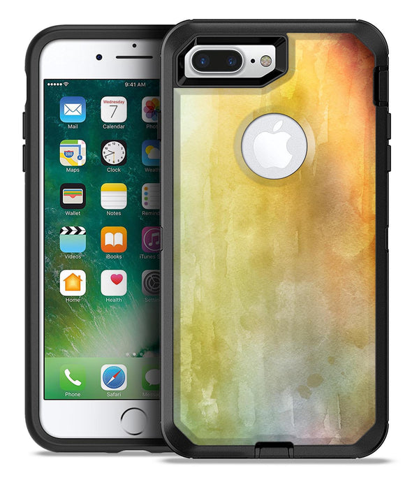 Blotted 672534 Absorbed Watercolor Texture - iPhone 7 or 7 Plus Commuter Case Skin Kit