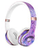 Blotted Pink and Purple Texture Full-Body Skin Kit for the Beats by Dre Solo 3 Wireless Headphones