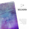 Blotted Purple 896 Absorbed Watercolor Texture - Full Body Skin Decal for the Apple iPad Pro 12.9", 11", 10.5", 9.7", Air or Mini (All Models Available)