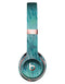 Blue-Green Watercolor Squiggles Full-Body Skin Kit for the Beats by Dre Solo 3 Wireless Headphones