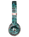 Blue-Green and Black Watercolor Giraffe Pattern Full-Body Skin Kit for the Beats by Dre Solo 3 Wireless Headphones
