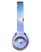 Blue 0021 Absorbed Watercolor Texture Full-Body Skin Kit for the Beats by Dre Solo 3 Wireless Headphones