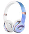 Blue 0021 Absorbed Watercolor Texture Full-Body Skin Kit for the Beats by Dre Solo 3 Wireless Headphones