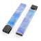Blue 0021 Absorbed Watercolor Texture - Premium Decal Protective Skin-Wrap Sticker compatible with the Juul Labs vaping device