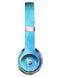 Blue 082 Absorbed Watercolor Texture Full-Body Skin Kit for the Beats by Dre Solo 3 Wireless Headphones