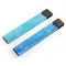 Blue 082 Absorbed Watercolor Texture - Premium Decal Protective Skin-Wrap Sticker compatible with the Juul Labs vaping device