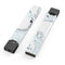 Blue 19 Textured Marble - Premium Decal Protective Skin-Wrap Sticker compatible with the Juul Labs vaping device