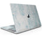 Blue Chipped Concrete Wall - Skin Decal Wrap Kit Compatible with the Apple MacBook Pro, Pro with Touch Bar or Air (11", 12", 13", 15" & 16" - All Versions Available)
