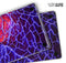 Blue Red Dragon Vein Agate - Skin Decal Wrap Kit Compatible with the Apple MacBook Pro, Pro with Touch Bar or Air (11", 12", 13", 15" & 16" - All Versions Available)
