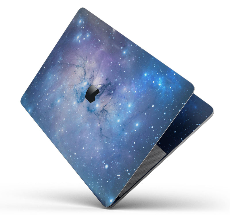 Blue & Purple Mixed Universe - Skin Decal Wrap Kit Compatible with the Apple MacBook Pro, Pro with Touch Bar or Air (11", 12", 13", 15" & 16" - All Versions Available)