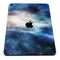 Blue & Gold Glowing Star-Wave - Full Body Skin Decal for the Apple iPad Pro 12.9", 11", 10.5", 9.7", Air or Mini (All Models Available)