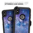 Blue & Purple Mixed Universe - Skin Kit for the iPhone OtterBox Cases