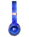 Blue 275 Absorbed Watercolor Texture Full-Body Skin Kit for the Beats by Dre Solo 3 Wireless Headphones