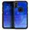Blue 275 Absorbed Watercolor Texture - Skin Kit for the iPhone OtterBox Cases