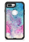 Blue 0021 Absorbed Watercolor Texture - iPhone 7 or 7 Plus Commuter Case Skin Kit