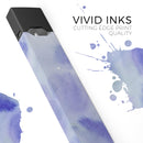 Blue 3 Absorbed Watercolor Texture - Premium Decal Protective Skin-Wrap Sticker compatible with the Juul Labs vaping device
